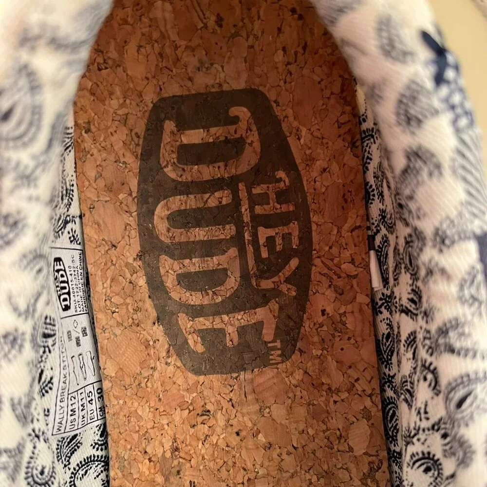 Hey Dude Men's Wally Craft Linen Casual Shoe - Picture 14 of 15
